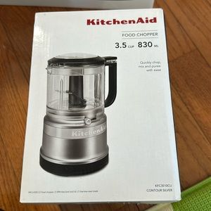 Kitchen Aid new food chopper 3.5 cups